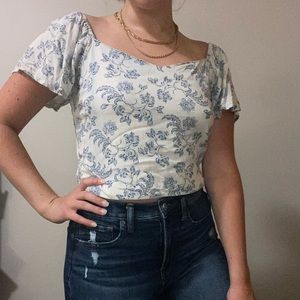 On or off the shoulder top